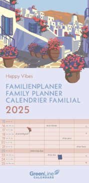 2025 Happy Vibes Family Planner