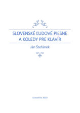 Slovenské ľudové piesne a koledy pre klavír