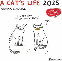 2025 A Cat´s Life kalendár