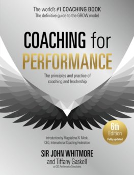 Coaching for Performance, 6th edition